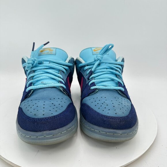 Nike SB Dunk Low Run The Jewels Men Sz 8.5 DO9404-400 Deep Royal Blue Pink Shoe - Picture 3 of 12